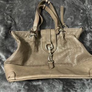 Chloe Leather Tote Bag